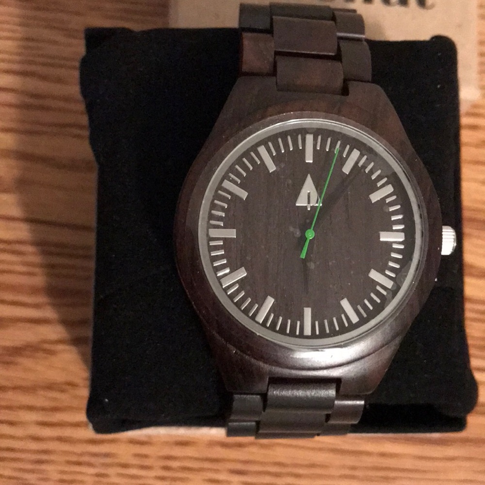 Tree hut men’s all wood watch